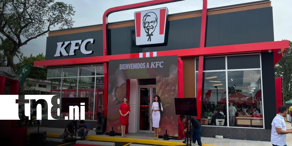 Foto: Inauguración de KFC en Nicaragua