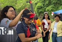 Juventud celebra con alegría el 17 de julio en la UNAN-Managua Foto: Día de la Alegría desde la UNAN-Managua / TN8