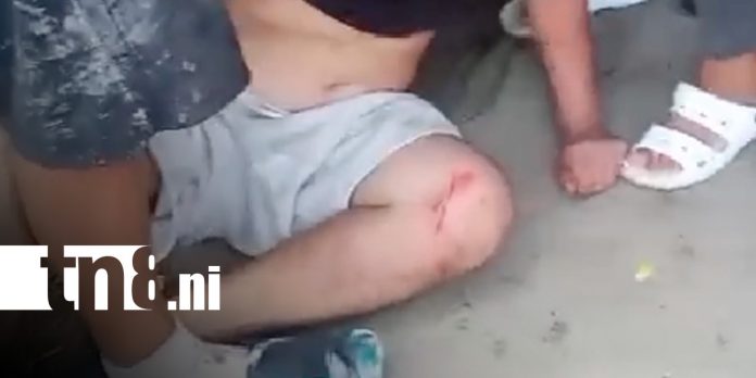 Foto: Captura de ladrón en Chinandega / TN8