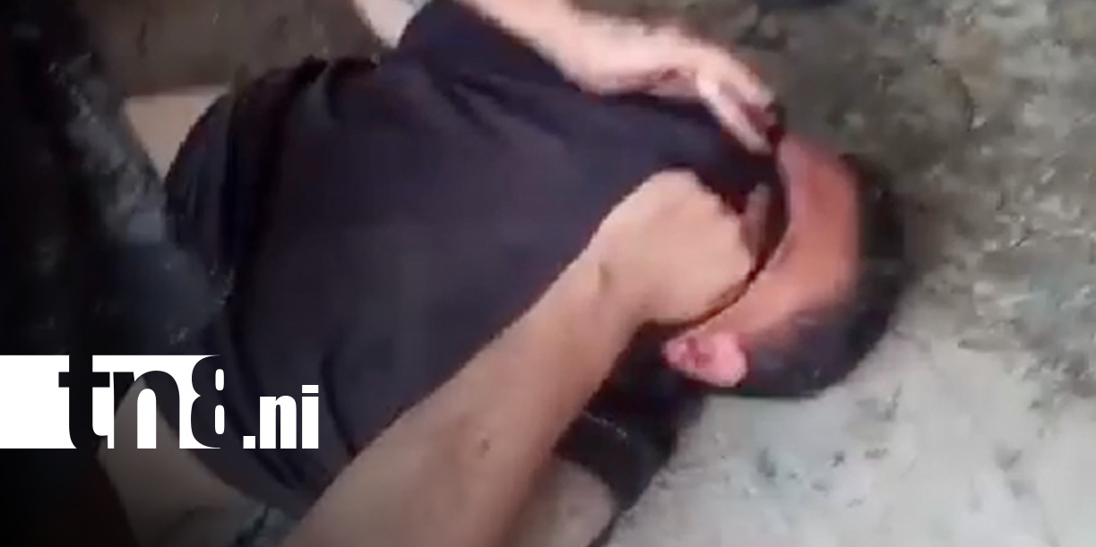 Foto: Captura de ladrón en Chinandega / TN8