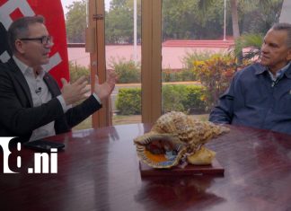 Lumberto Campbell destaca transformaciones de Nicaragua a 47 años del Triunfo de la Revolución Popular Sandinista Foto: Entrevista en Estudio TN8 con Lumberto Campbell, Coordinador de la Secretaría para Asuntos de la Costa Caribe de Nicaragua / TN8