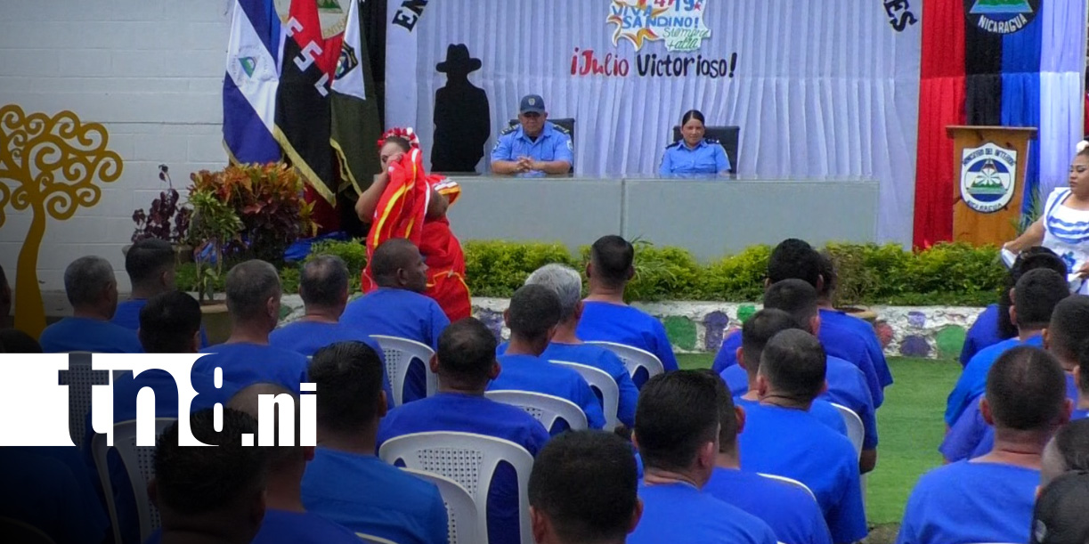 Foto: Reconocimientos al Sistema Penitenciario de Waswalí, Matagalpa / TN8