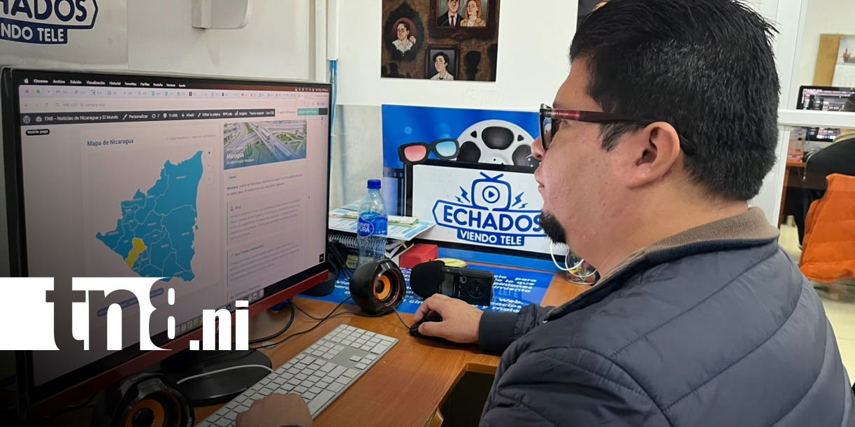 Foto: TN8.ni lanza mapa interactivo con obras de progreso en Nicaragua
