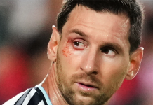 Lionel Messi acabó su racha goleadora en el mundial