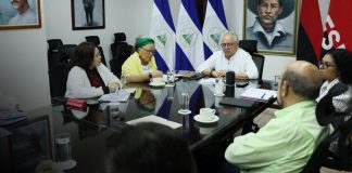 Foto: Reunión desde el Parlamento de Nicaragua