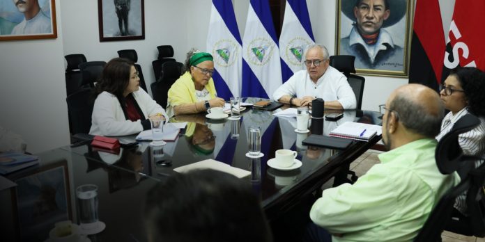 Foto: Reunión desde el Parlamento de Nicaragua