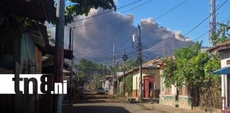 Foto: Volcán Telica registra emisión de gases y cenizas / TN8