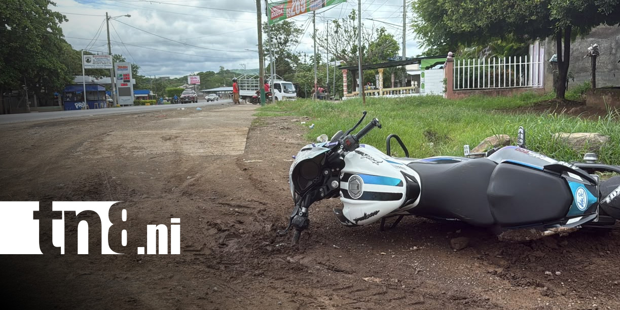 Foto: Accidente de tránsito en Juigalpa, Chontales / TN8