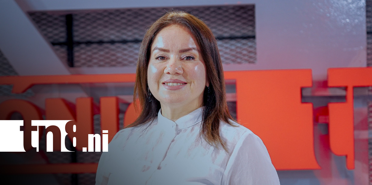 Foto: Mendy Aráuz, ministra de la educación en Nicaragua / TN8