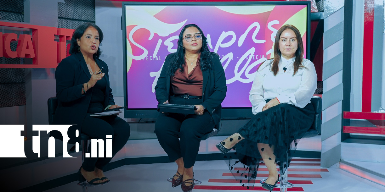 Foto: Entrevista sobre Educación y Familia en 47 años de la Revolución Popular Sandinista en Nicaragua / TN8