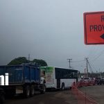 Atención conductores de Managua: cierre en la Rotonda El Periodista por avance de obras Foto: Nuevo desvío en Managua por obras de la Pista Héroes de la Insurrección / TN8