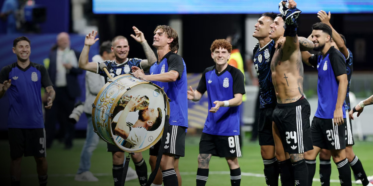 Foto: Nico Paz, nacido en España pero que representa a Argentina