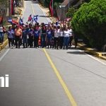 Ocotal inaugura nuevas calles adoquinadas en el Barrio Sandino Foto: Remodelación de calles desde Ocotal / TN8