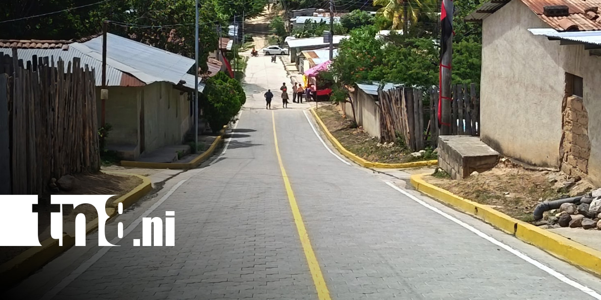 Foto: Remodelación de calles desde Ocotal / TN8
