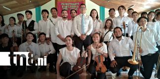 Foto: Orquesta Estudiantil en Jinotepe / TN8