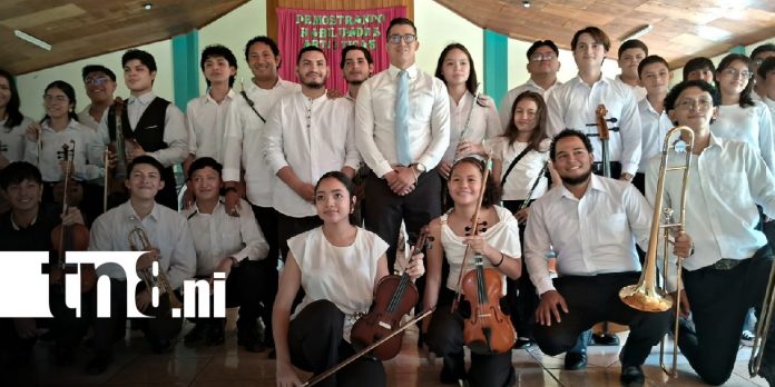 Foto: Orquesta Estudiantil en Jinotepe / TN8