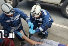 Managua: Impactante accidente paraliza el tránsito en Carretera Sur Foto: Accidente de tránsito en Carretera Sur, Managua / TN8
