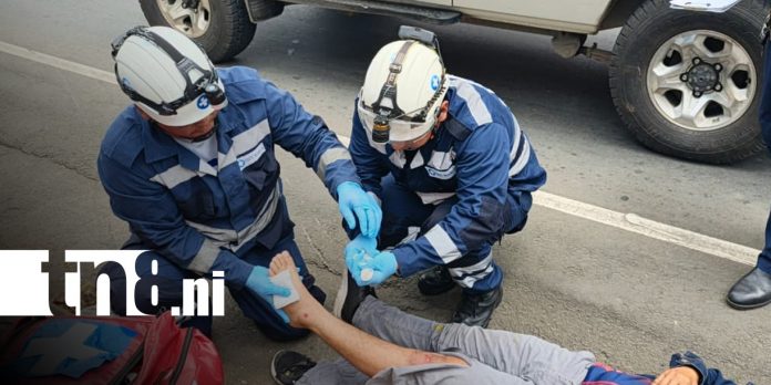 Foto: Accidente de tránsito en Carretera Sur, Managua / TN8 Foto: Accidente de tránsito en Carretera Sur, Managua / TN8