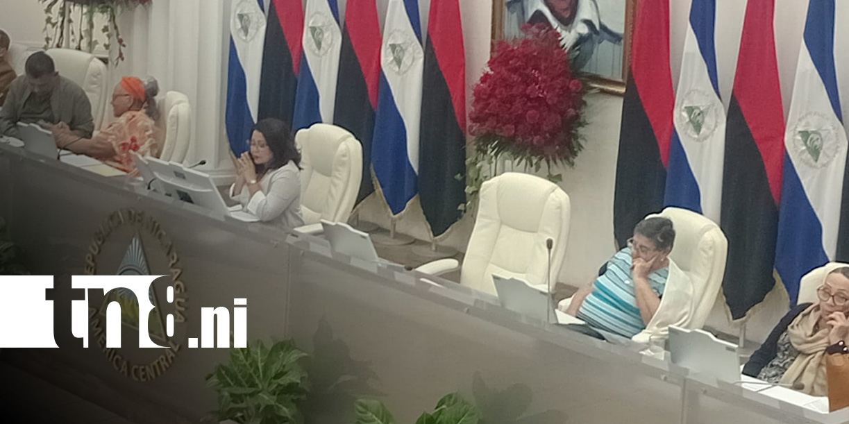 Foto: Aprobaciones de decretos en la Asamblea Nacional de Nicaragua / TN8