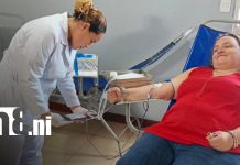Donar sangre salva vidas: MINSA realiza campaña solidaria en Managua Foto: Donación de sangre en Managua / TN8