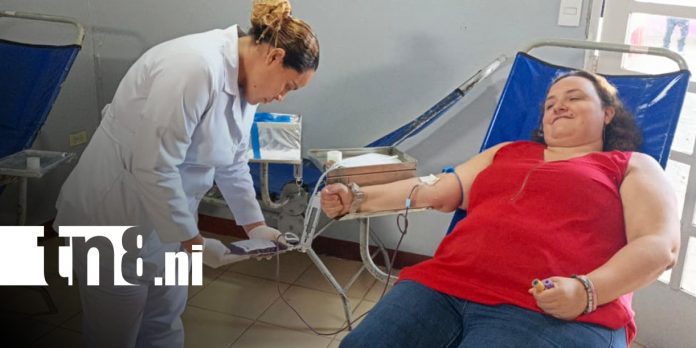 Foto: Donación de sangre en Managua / TN8 Foto: Donación de sangre en Managua / TN8
