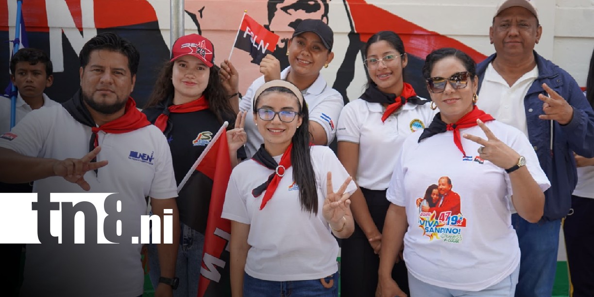 Foto: Homenaje a estudiantes en Somoto, Madriz / TN8