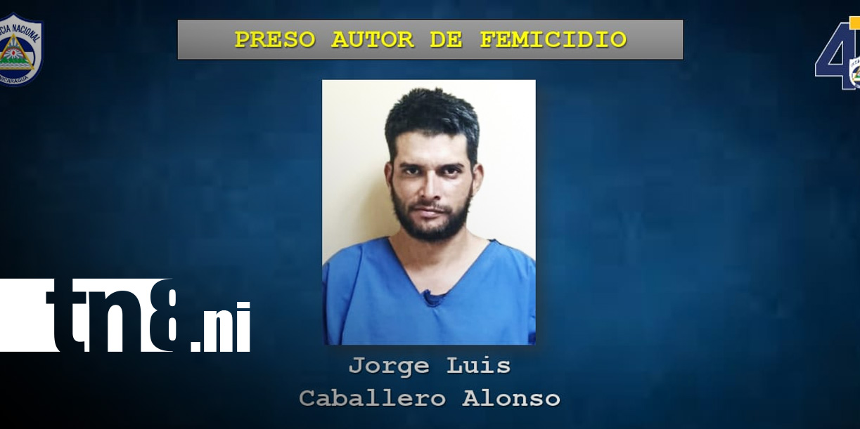 Foto: Captura de presunto autor de femicidio en León / TN8