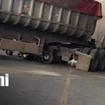 Foto: Aparatoso accidente con góndola en San Rafael del Sur / TN8
