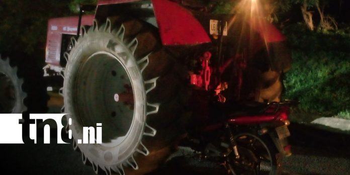 Foto: Accidente con tractor en León / TN8