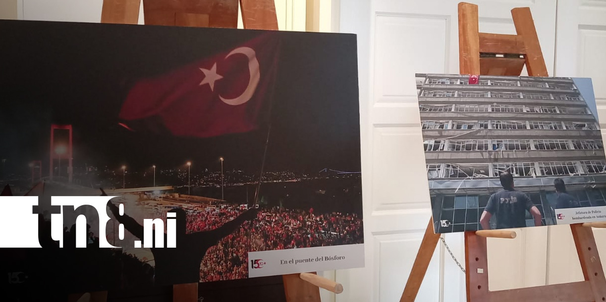 Foto: Türkiye conmemora en Nicaragua el Día de la Democracia y la Unidad Nacional / TN8