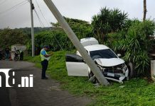 Foto: Fuerte accidente en Carretera Sur / TN8