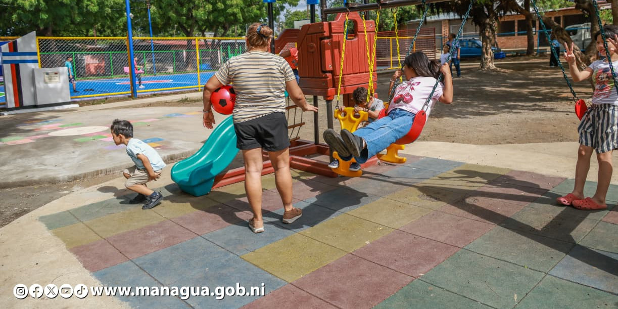 Foto: Renovación del Parque Leningrado en Managua