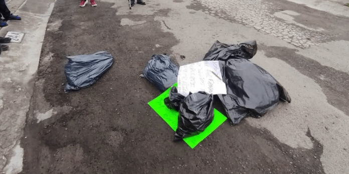 Foto: Restos humanos aparecen junto a mensajes de amenaza en México /Cortesía Foto: Restos humanos aparecen junto a mensajes de amenaza en México /Cortesía