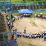 Foto: Inician la rehabilitación del estadio comunal de Tuapi/TN8