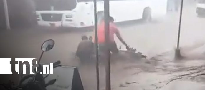 Foto: Lluvia provoca inundaciones en Managua/TN8 Foto: Lluvia provoca inundaciones en Managua/TN8
