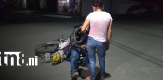 Foto: Motociclista resulta gravemente herido tras violenta colisión en Ciudad Sandino/TN8
