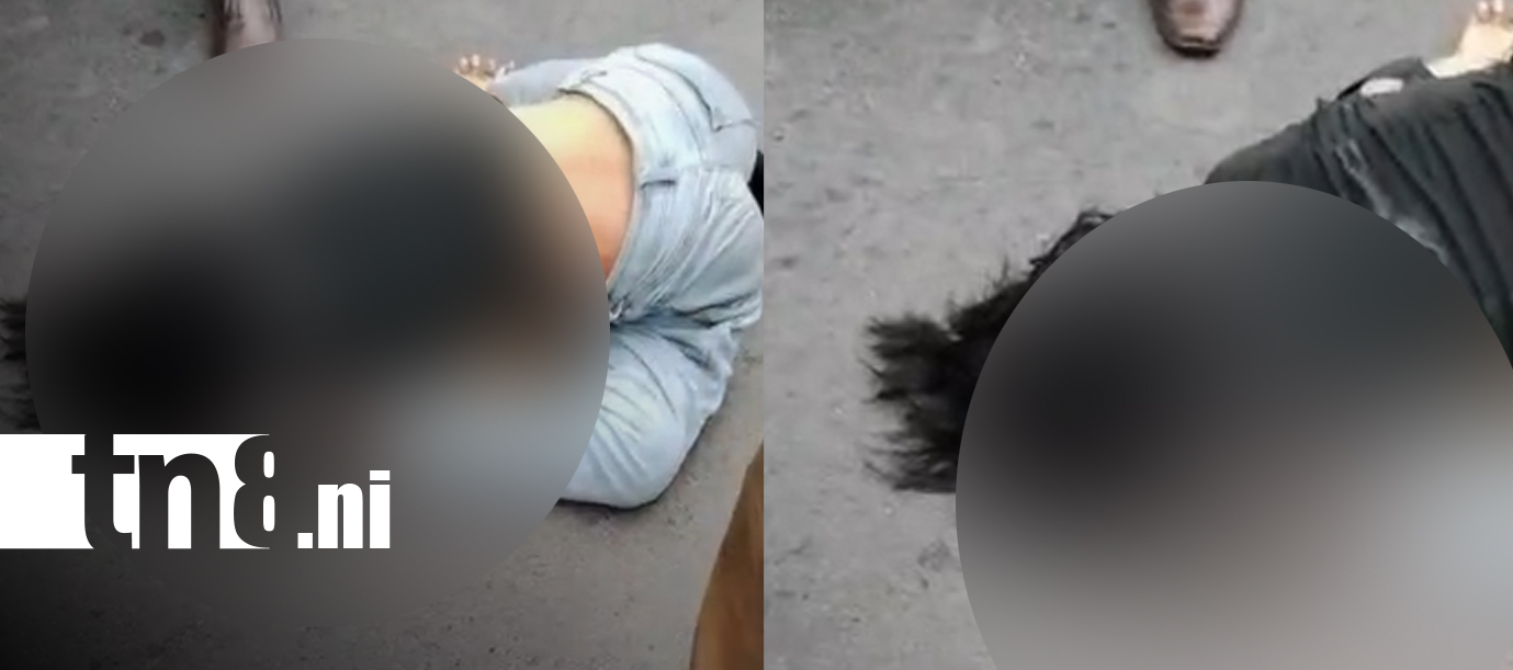 Foto: Accidente en la Cuesta El Plomo, Managua, deja dos lesionados/TN8