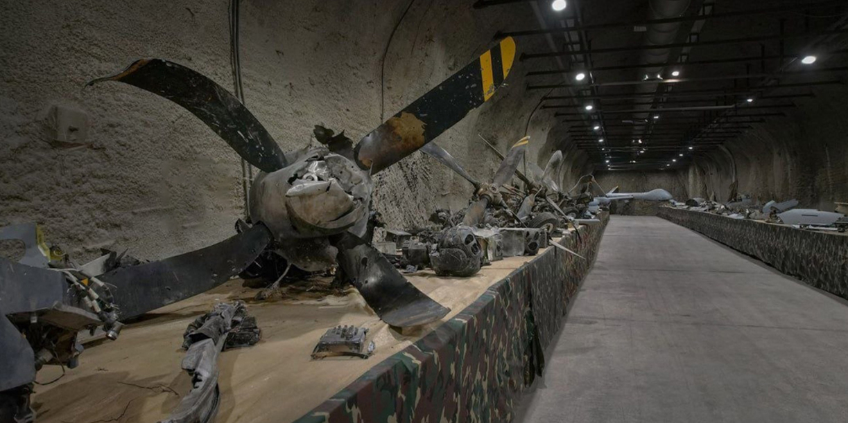 Foto: Irán exhibe restos de aviones que asegura haber derribado/Cortesía
