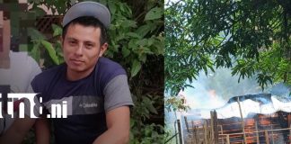 Foto: Buscan a sospechoso de incendiar vivienda de su expareja en Siuna/TN8