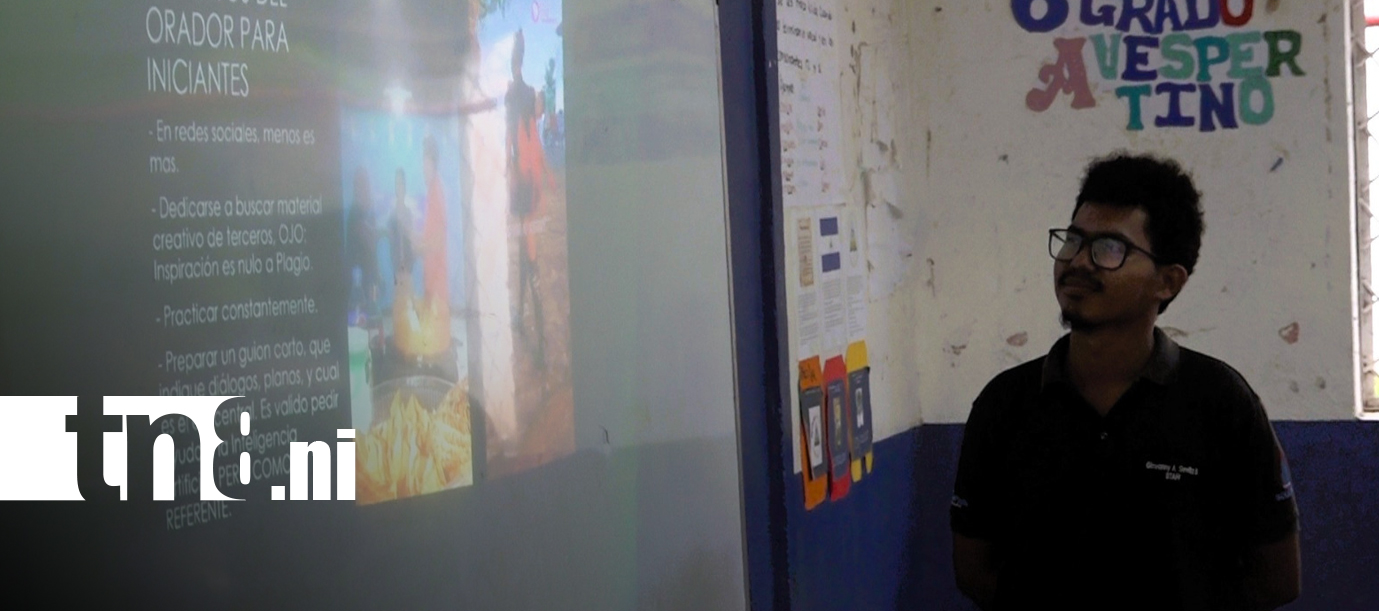 Foto: ¡La tecnología llegó al aula! Estudiantes de Nandaime aprenden a crear contenido digita/TN8