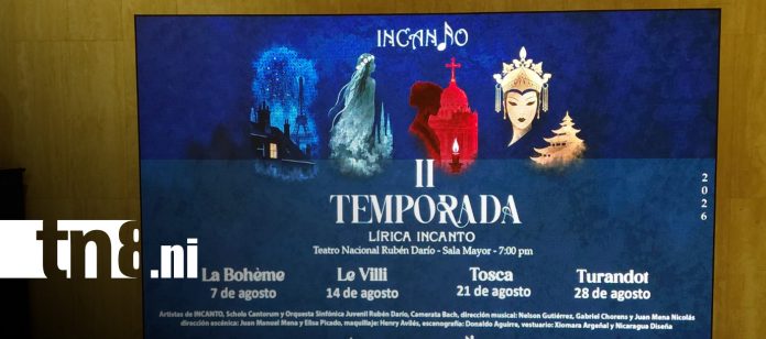 Foto: La Bohème abre con fuerza la II Temporada Lírica de INCANTO/TN8