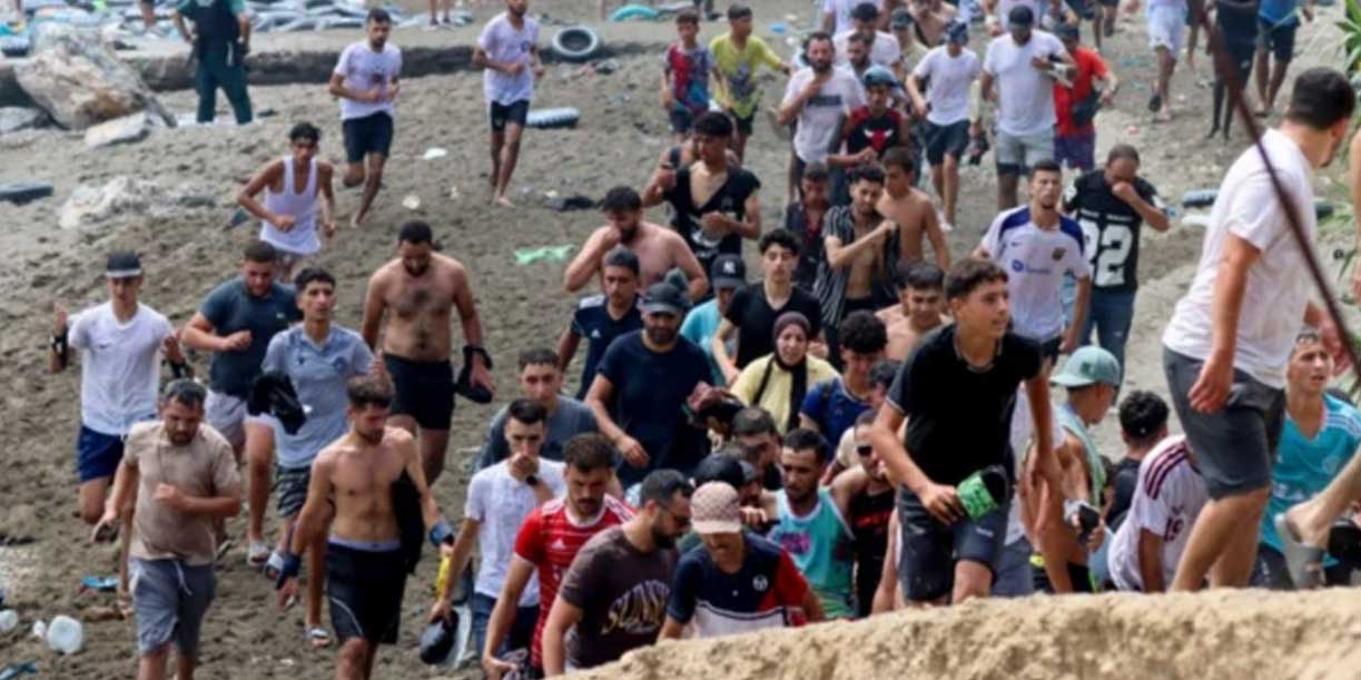 Foto: España blinda Ceuta con más de 2.000 efectivos ante una nueva oleada migratoria / Cortesía