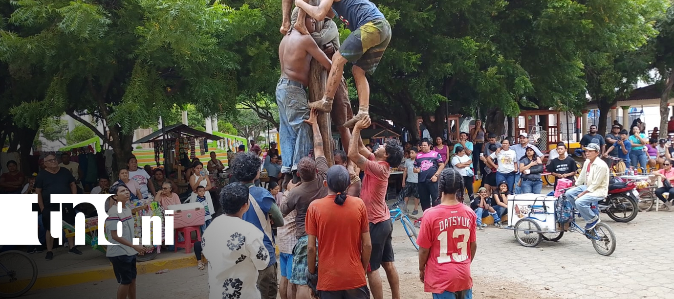 Foto: Palo Lucio reúne a jóvenes y familias en el penúltimo día de las fiestas de Nandaime/TN8