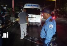 Foto: Hombre fallece al ser atropellado por varios vehículos tras salir de un hospedaje en Managua/TN8