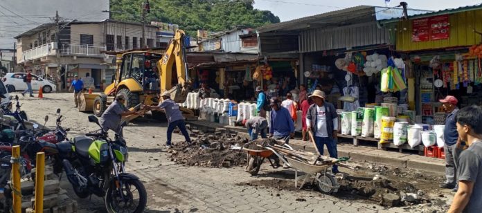 Foto: Mejoran alcantarillado sanitario en el Mercado Guanuca de Matagalpa/Cortesía