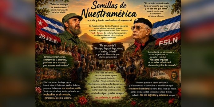 Foto: Poema “Semillas de Nuestramérica” rescata ideales de soberanía y justicia social/Cortesía Foto: Poema “Semillas de Nuestramérica” rescata ideales de soberanía y justicia social/Cortesía