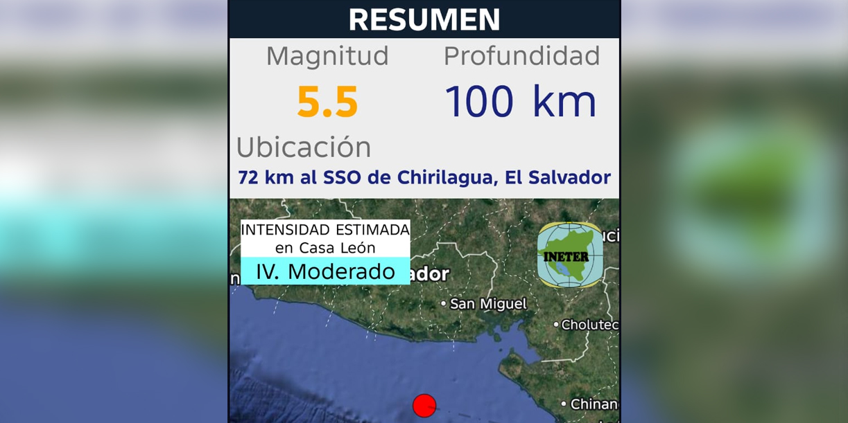 Foto: ¡Nicaragua sintió el movimiento! Sismo de magnitud 5.9 sorprende a la población/Cortesía
