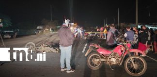 Foto: Triple colisión en El Crucero deja un muerto y tres lesionados/TN8