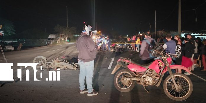 Foto: Triple colisión en El Crucero deja un muerto y tres lesionados/TN8