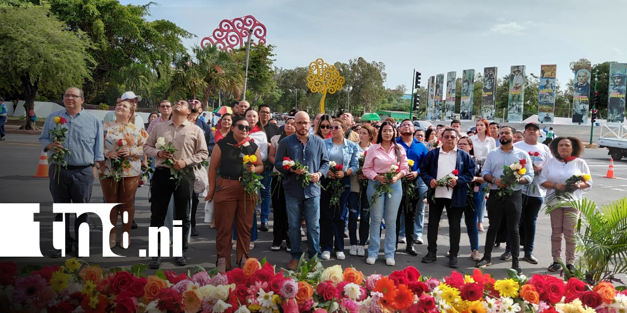 Foto: Fidel Castro es homenajeado en Nicaragua/TN8